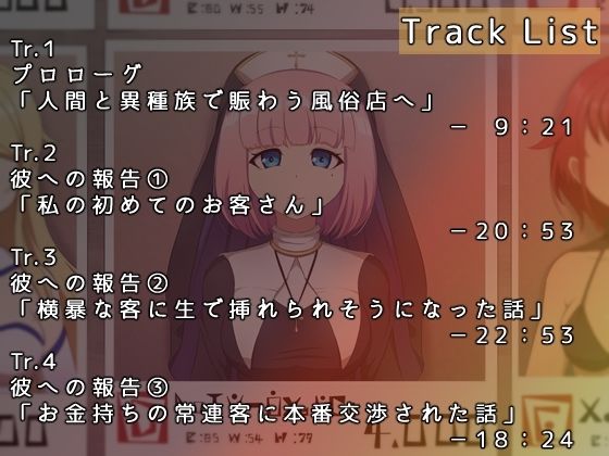 異世界にある本番なしの風俗店で、ヒーラーの彼女が働くことになりました サンプル3ページ目