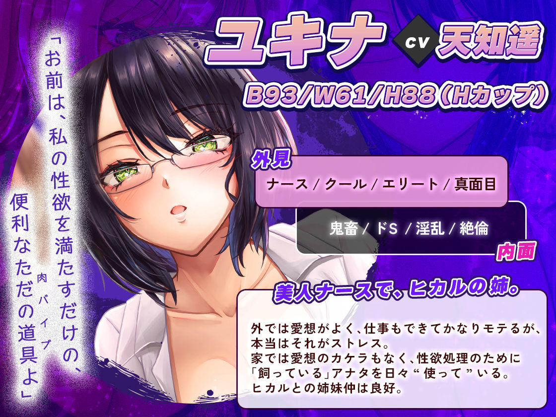 【逆レ○プ】強○おちんぽ奉仕性活 〜僕は姉妹のオナペット〜［高音質KU100バイノーラル］ サンプル2ページ目