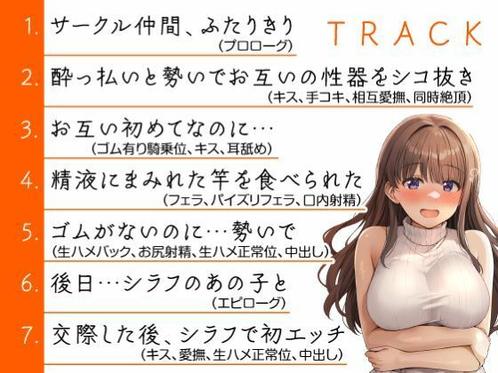 宅飲みえっち-清楚系JDとの●っ払い生ハメSEX！- サンプル5ページ目