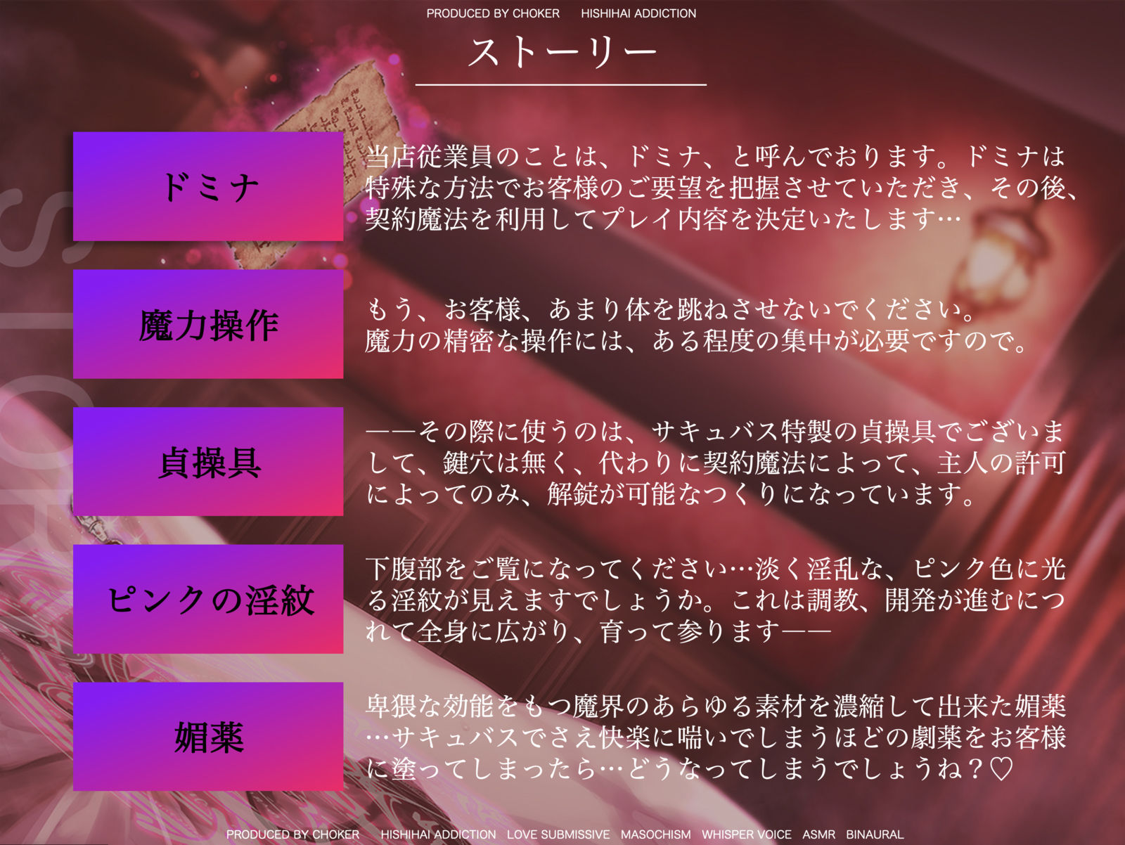 脳の快楽神経に直接快感を流し込む「魔力性感」サキュバス風俗店…冒険者のためのメス堕ち底辺マゾ奴○化調教【強○契約魔法×淫紋貞操具で破滅させられるご褒美クエスト】 サンプル4ページ目