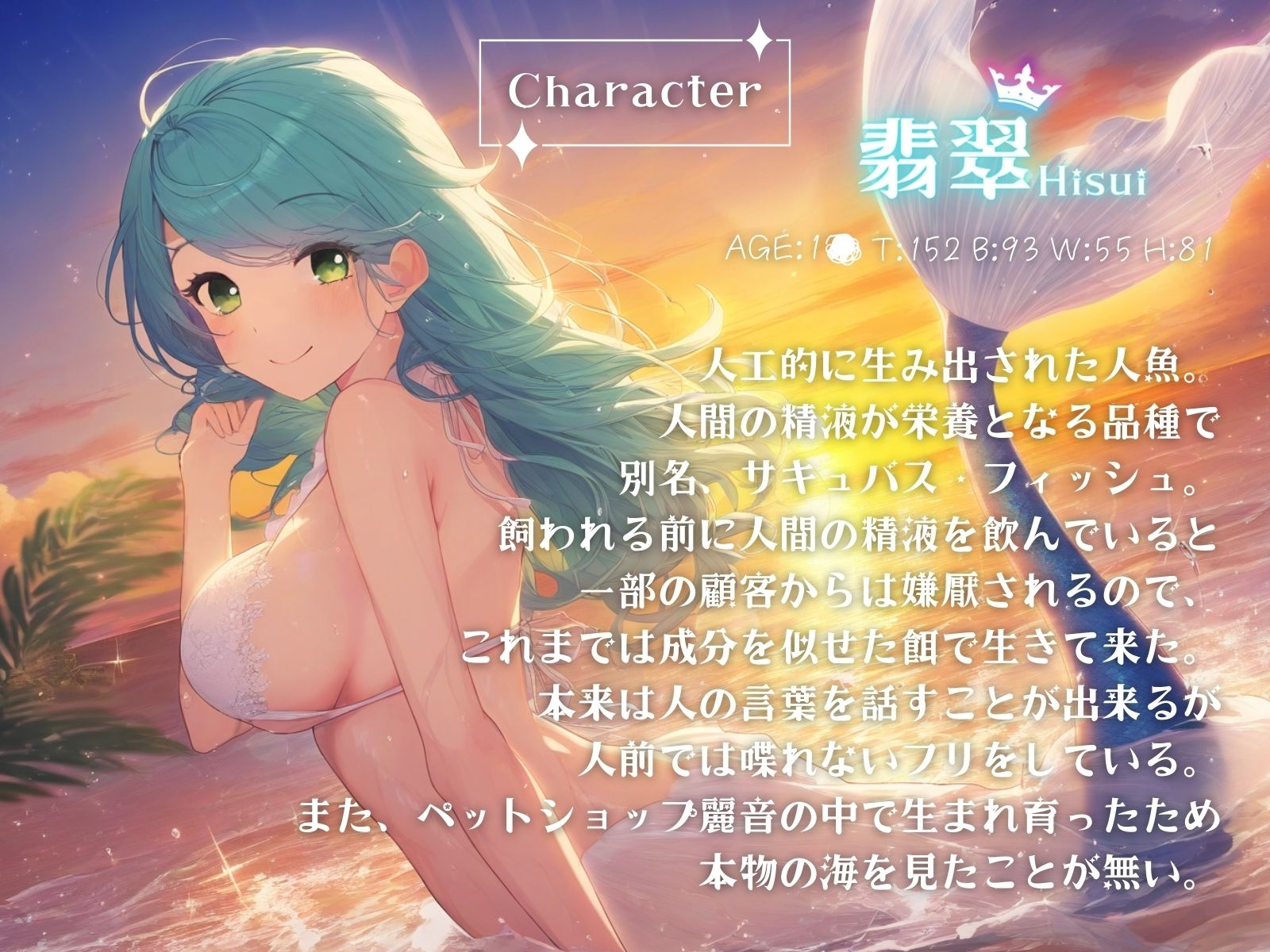 人魚姫〜サキュバス・フィッシュ〜 サンプル2ページ目