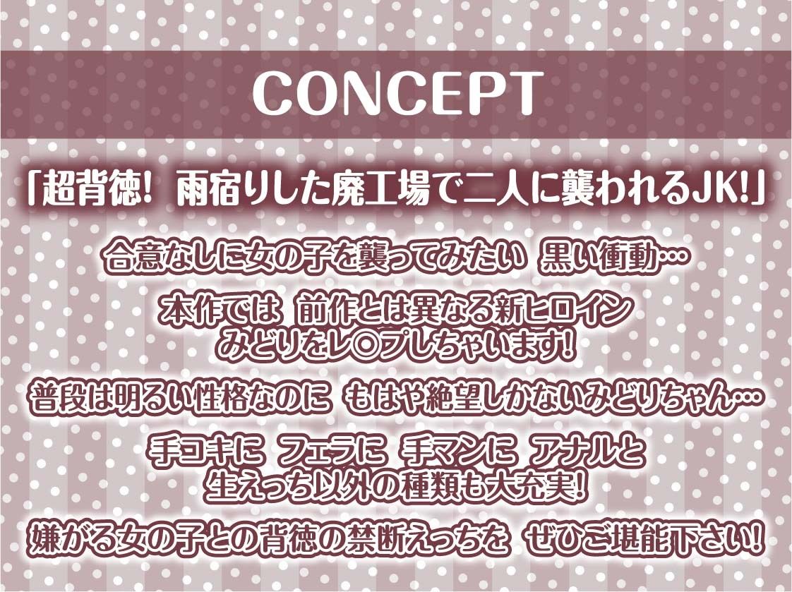 雨濡れJKレ〇プ2【フォーリーサウンド】 サンプル4ページ目