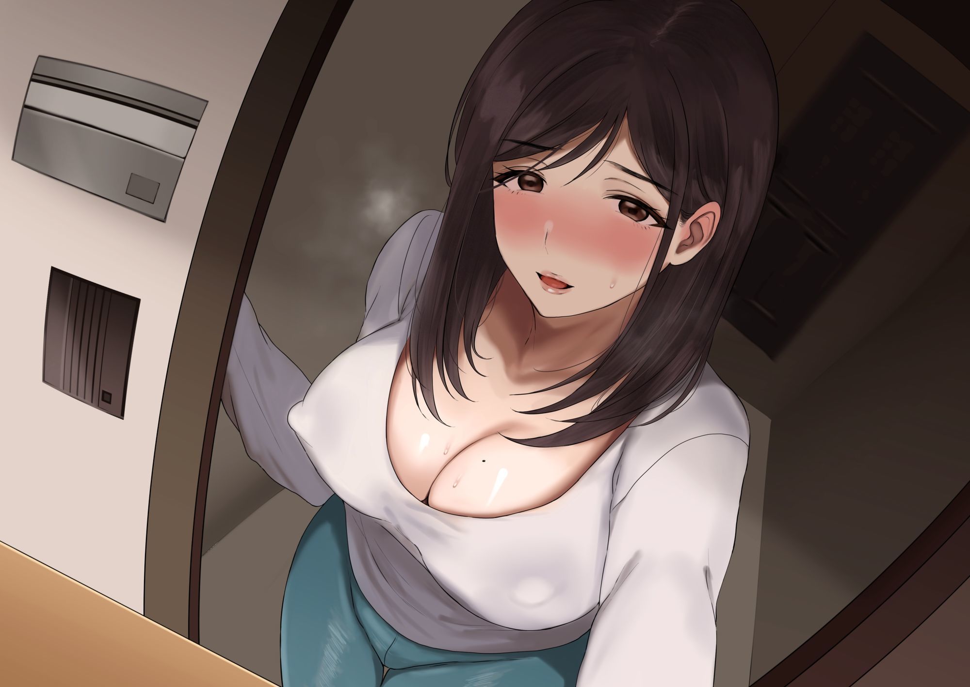 【トラック1と2まるごと公開！】淫乱人妻さん、宅配便ですよ【不倫SEX♪】 サンプル2ページ目