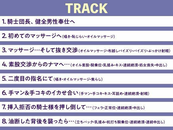 チンは剣より強し！〜最凶の女騎士団長…メンズエステで男に屈す〜 サンプル5ページ目