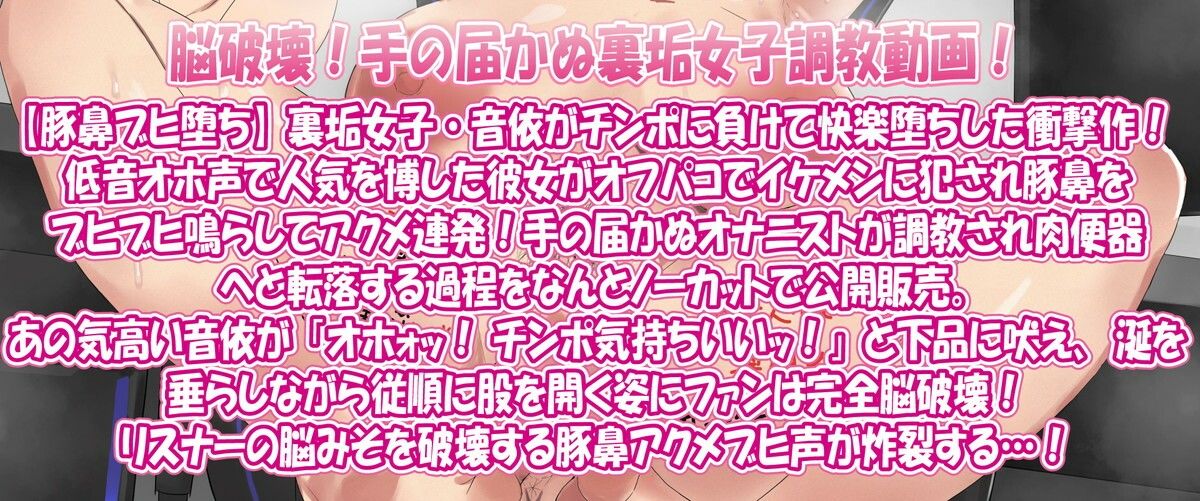 【豚鼻ブヒ堕ち】フォロワー脳破壊！手の届かぬオナニスト裏垢女子が突然オフパコ動画公開！調教交尾肉便器堕ち サンプル1ページ目