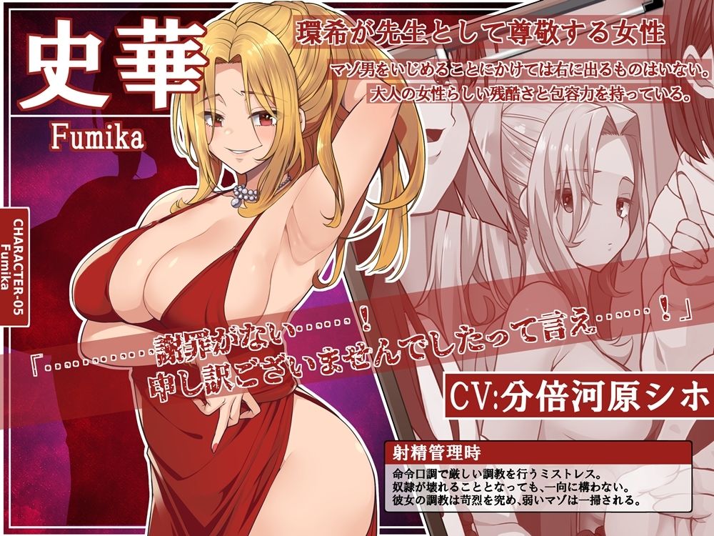 10時間OVERオナサポ！  悪い女大集合！  地獄の射精管理28日間 サンプル7ページ目
