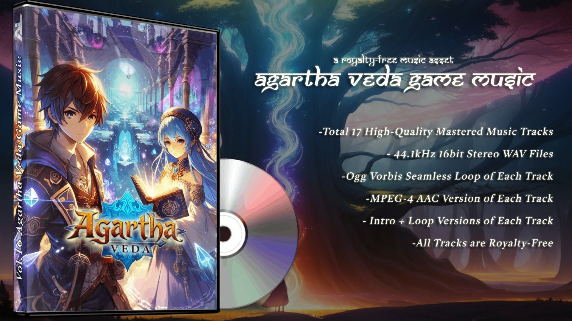【BGM素材】Agartha Veda Game Music サンプル4ページ目