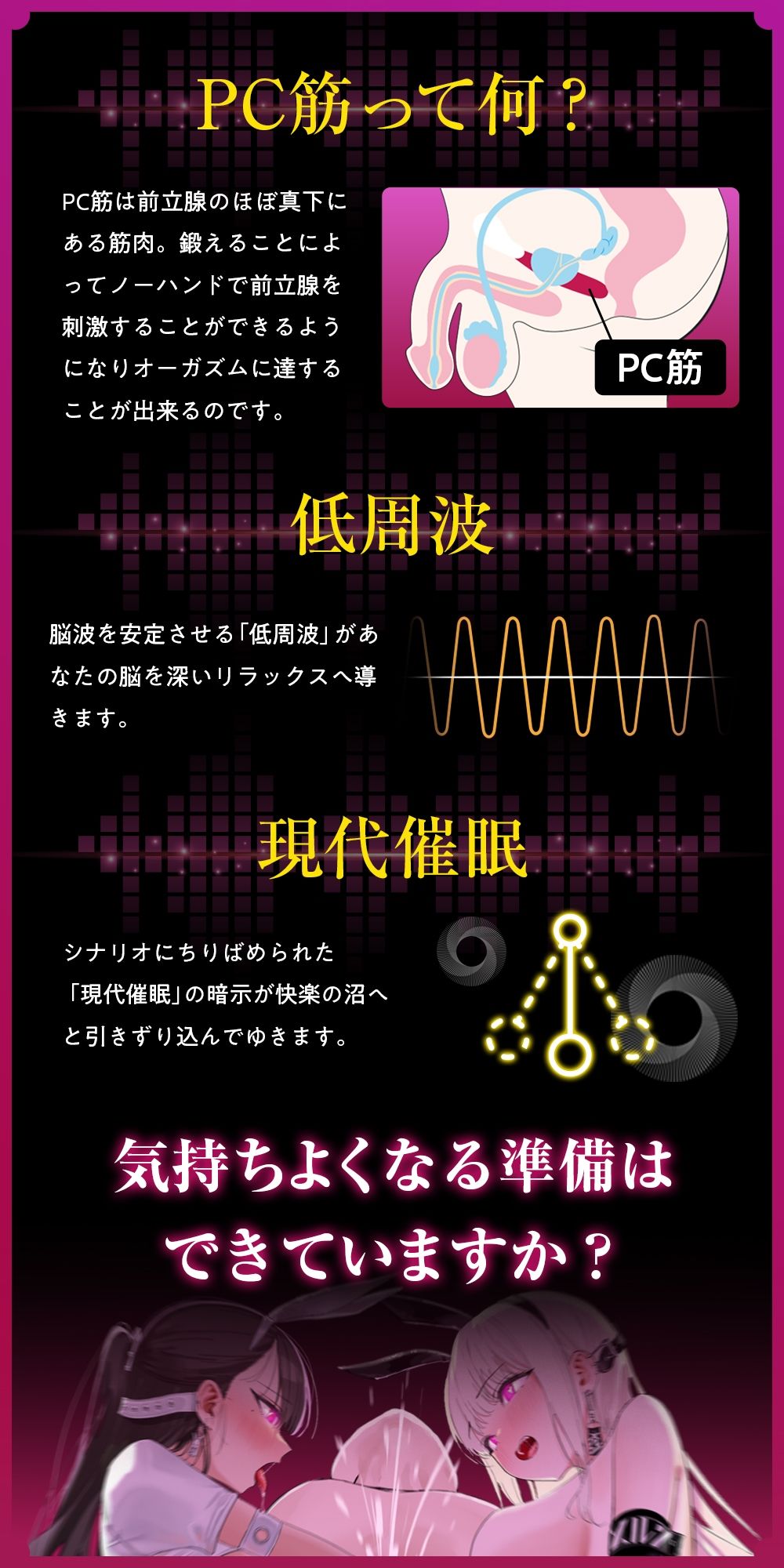 強●脳イキ催●〜7日間で堕ちるアナタの脳のイキ癖開発調教訓練〜【淫語×心情代弁×囁き催●】 サンプル4ページ目