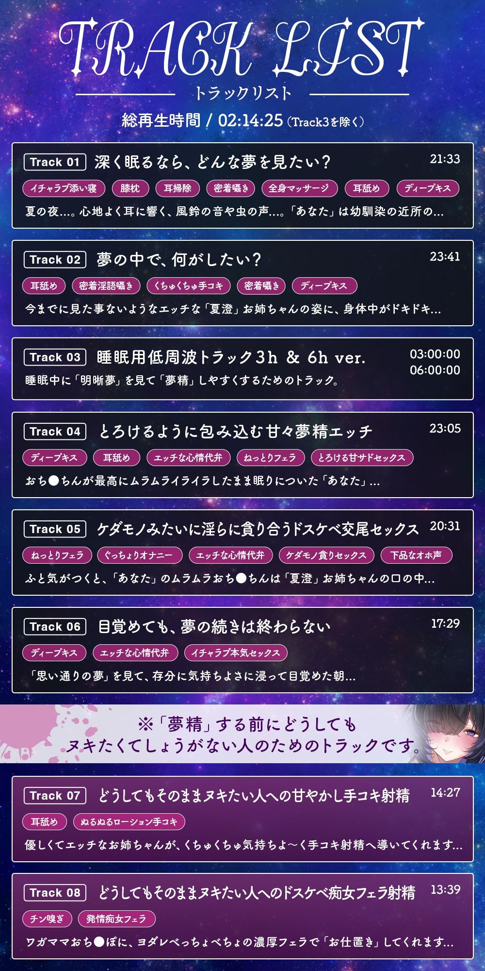 【夢精・明晰夢】夢見る射精〜力の抜けきったアナタに淫らな言葉が降り注ぐ〜feat.涼花みなせ サンプル5ページ目