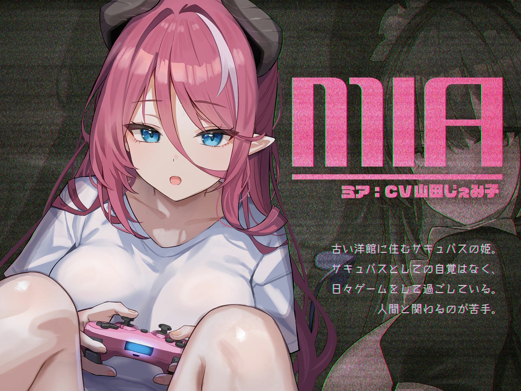 ゲームにしか興味がないサキュバスの姫【KU100】 サンプル2ページ目