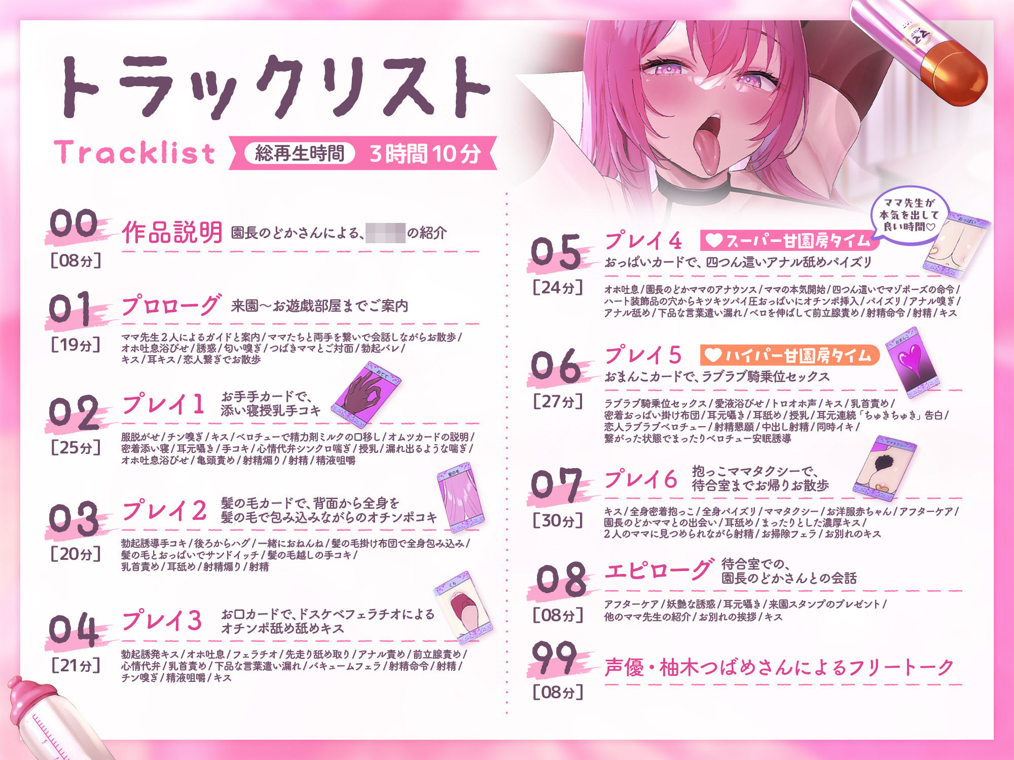 【初来演ver同梱】大人赤ちゃんのためのエッチな〇〇〇 甘園房 つばきママ 〜ムチムチ全身オムツボディですべて吸収して搾り尽くしてあげまちゅ〜 サンプル4ページ目