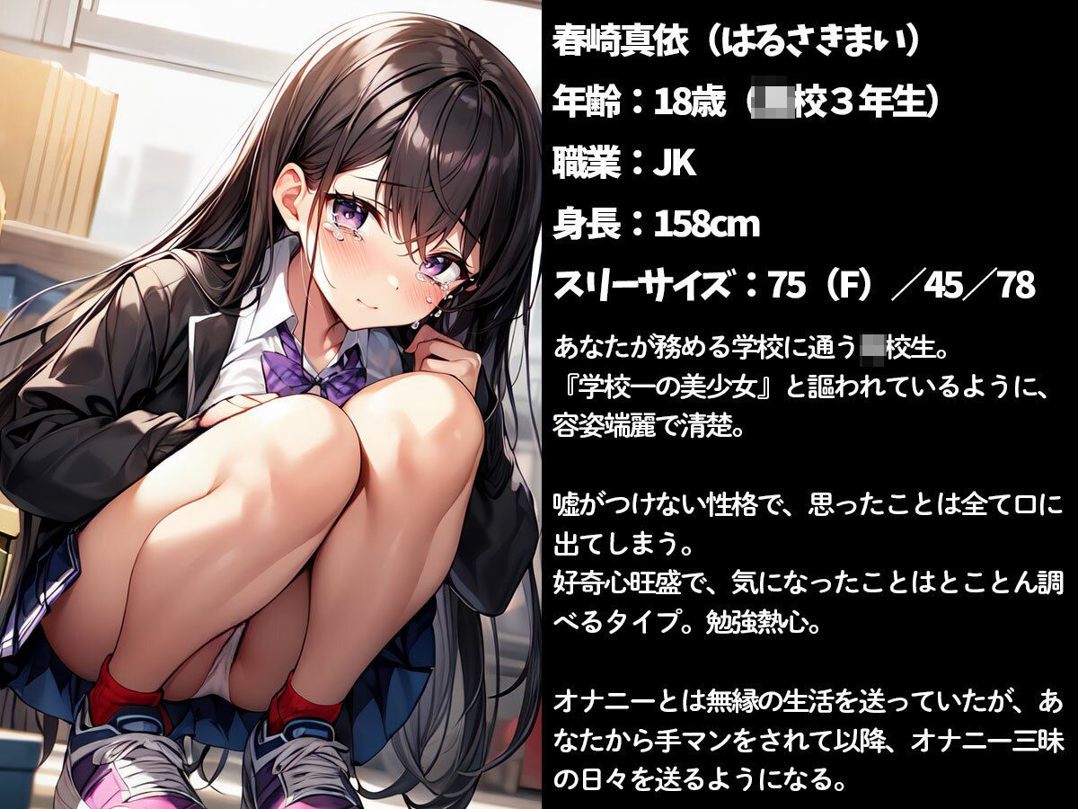 孕ませ上手の種付けおじさん…用務員の俺が学校一の美少女に中出ししてみたw サンプル1ページ目