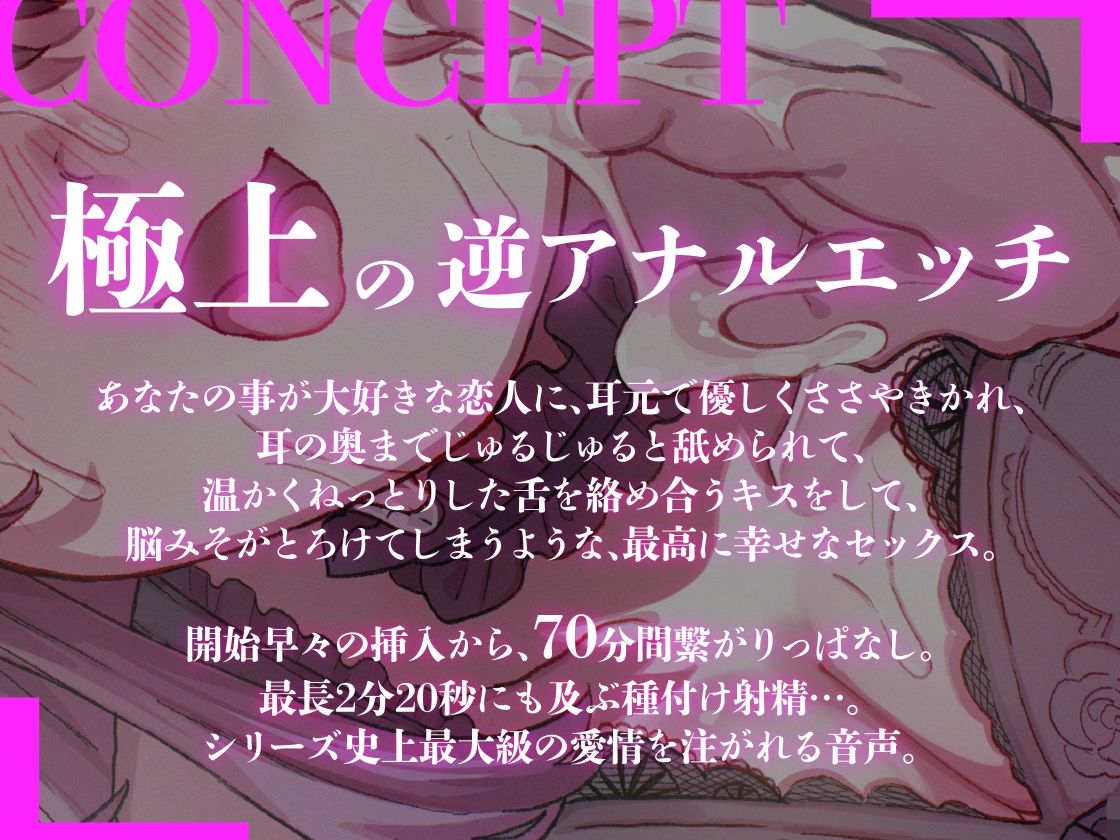 けだるげなふたなりの恋人にずっと耳元でささやかれながらメス堕ちする70分間 サンプル1ページ目