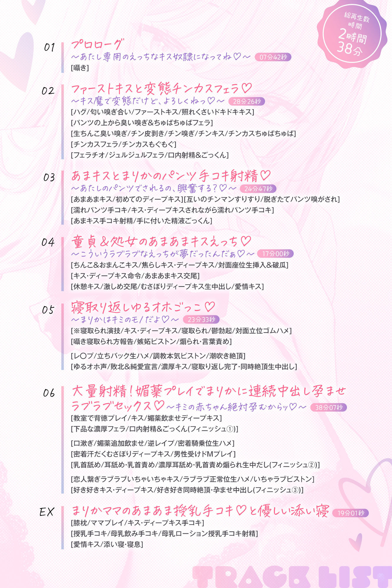 【い〜っぱいキス】ド変態ギャルとのあま媚びキス奴●性活？〜逆性処理係に選ばれたのに、こんなに幸せでいいの！？〜 【全トラックキス有り】 サンプル4ページ目