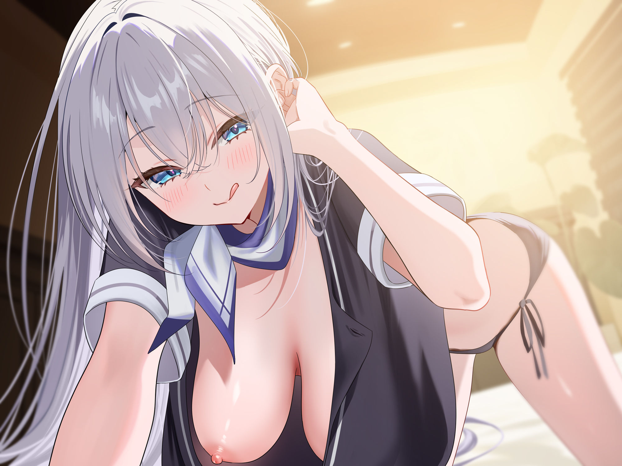 【耳舐め特化】腰ヘコ耳エステ《姫乙女ユリカのラブ吐息》  〜ずぅ〜と密着して耳奥を舐め回しながらエッチまでしてくれるセラピスト〜 サンプル5ページ目