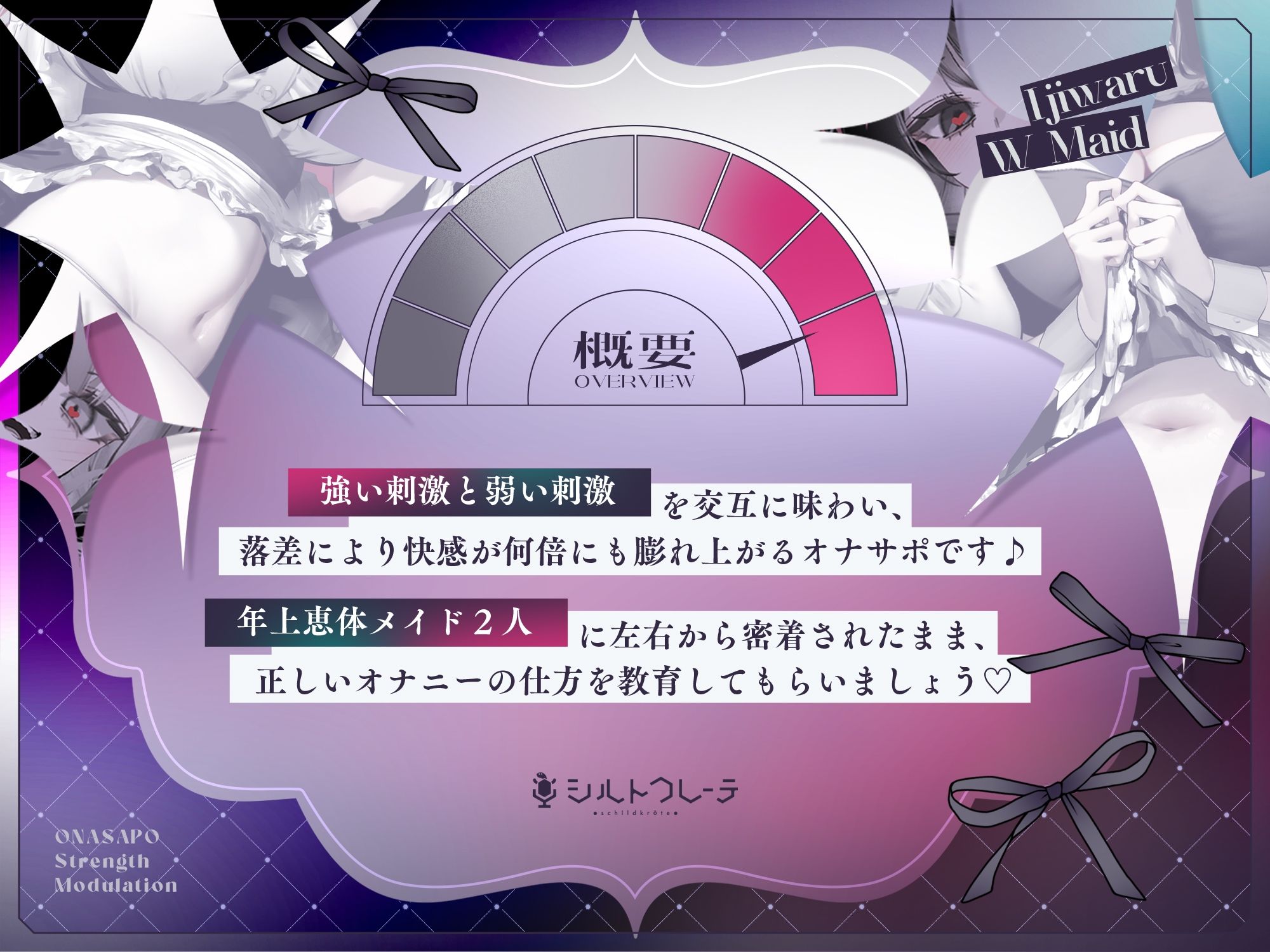 意地悪Wメイドの強弱スイッチングオナサポ サンプル1ページ目
