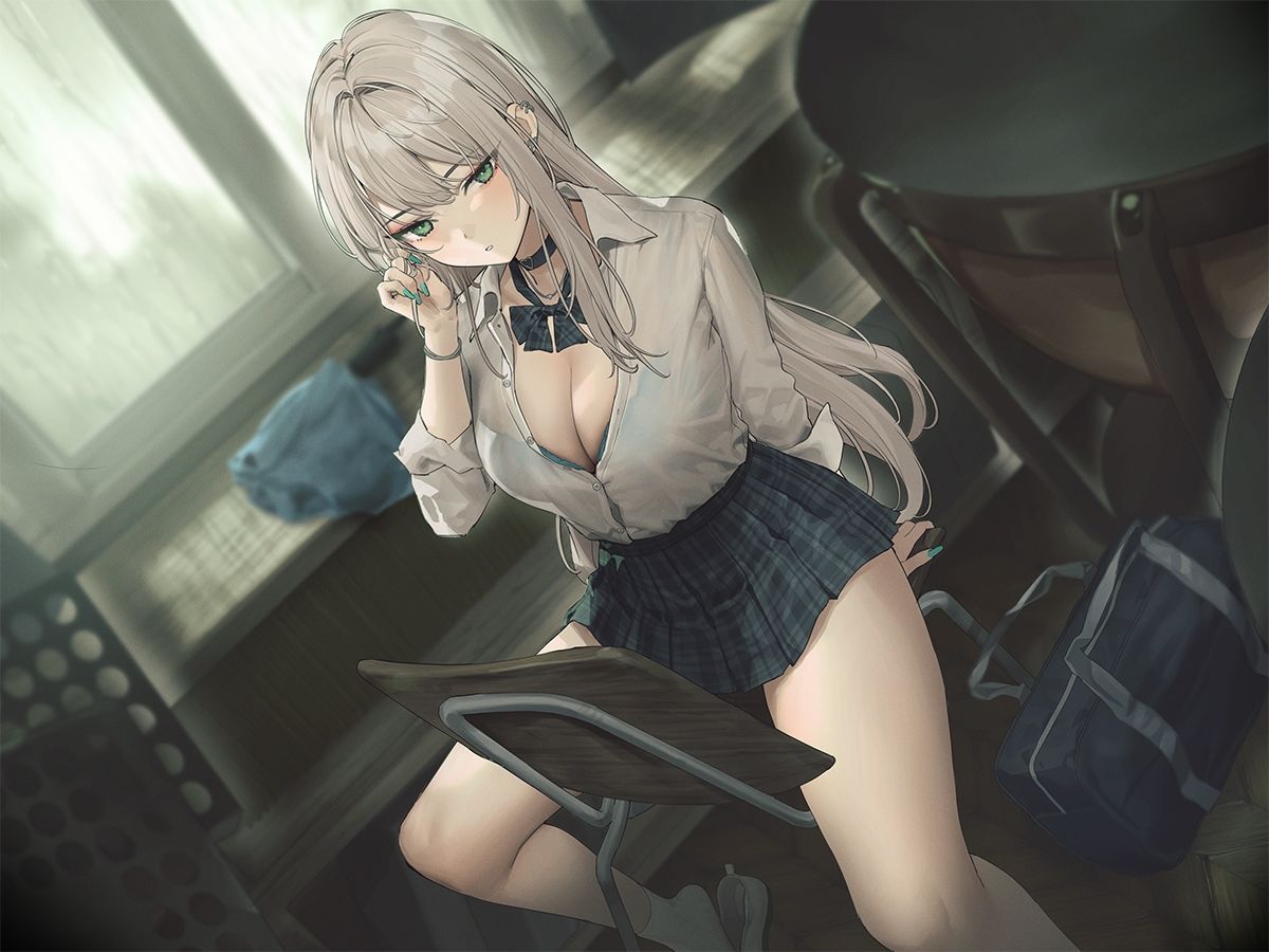 【雨音ASMR】ギャルと放課後と、雨雫。 サンプル1ページ目