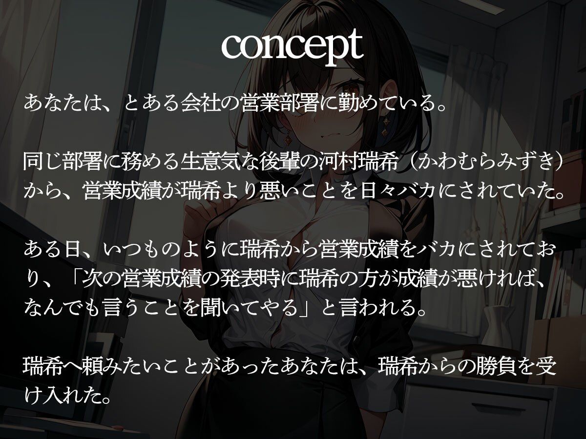 営業成績で勝って言いなりになった会社の後輩にキモがられながら前立腺調教される俺 サンプル2ページ目