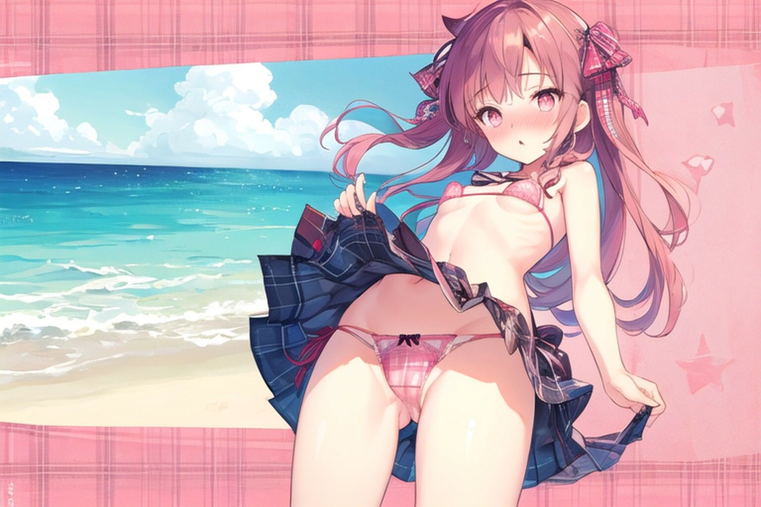 実演、オナニー、CV七瀬ゆな、夏本番！ サンプル1ページ目