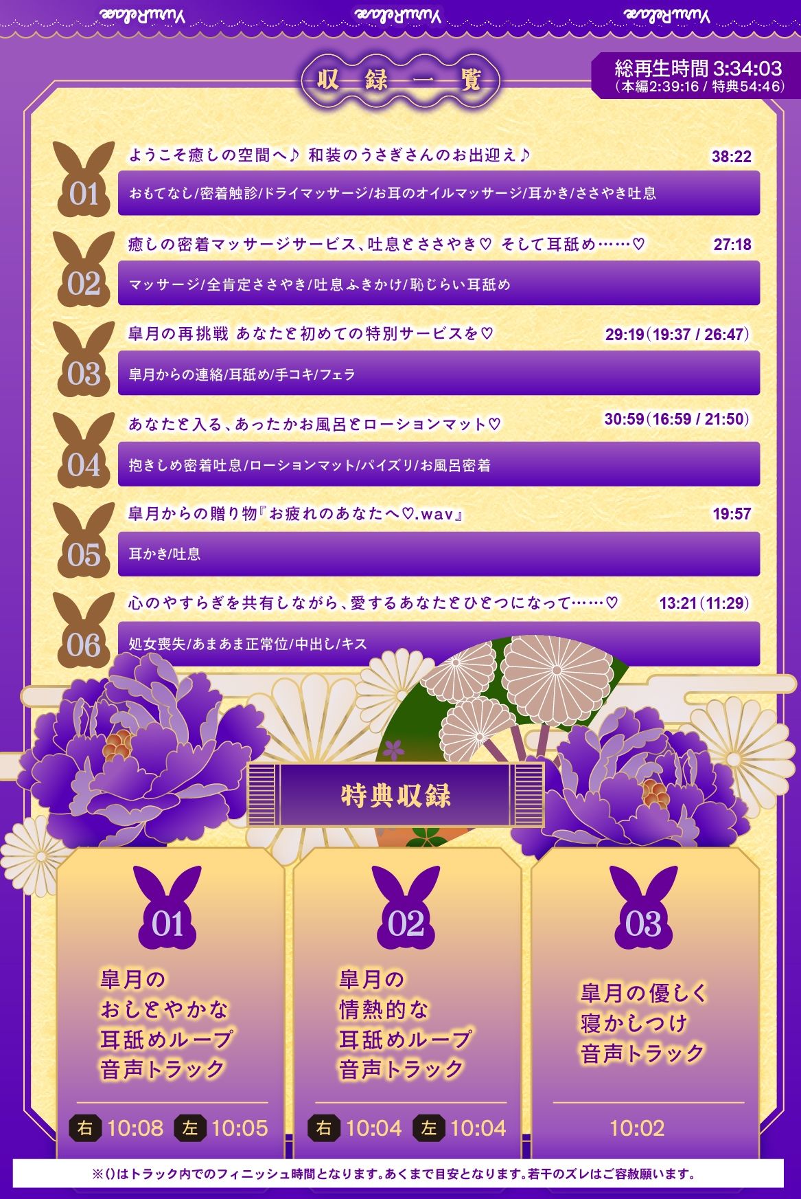 【Live2D動画含む12大特典】えっちなバニーがお出迎え♪ 癒し処ゆるりらっくす 清楚な和装バニー皐月のトロける至高のおもてなし♪ サンプル5ページ目