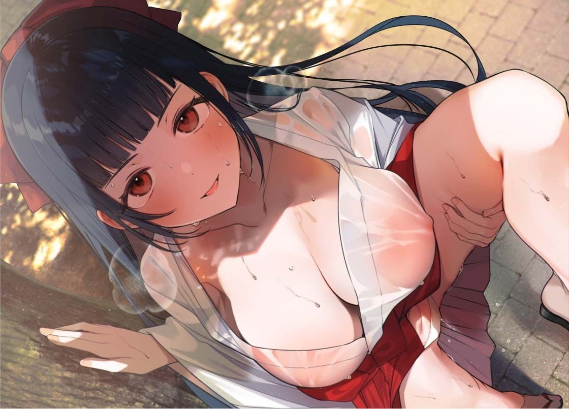 巫女ハメ密着汗だく夏交尾【フォーリーサウンド】 サンプル1ページ目