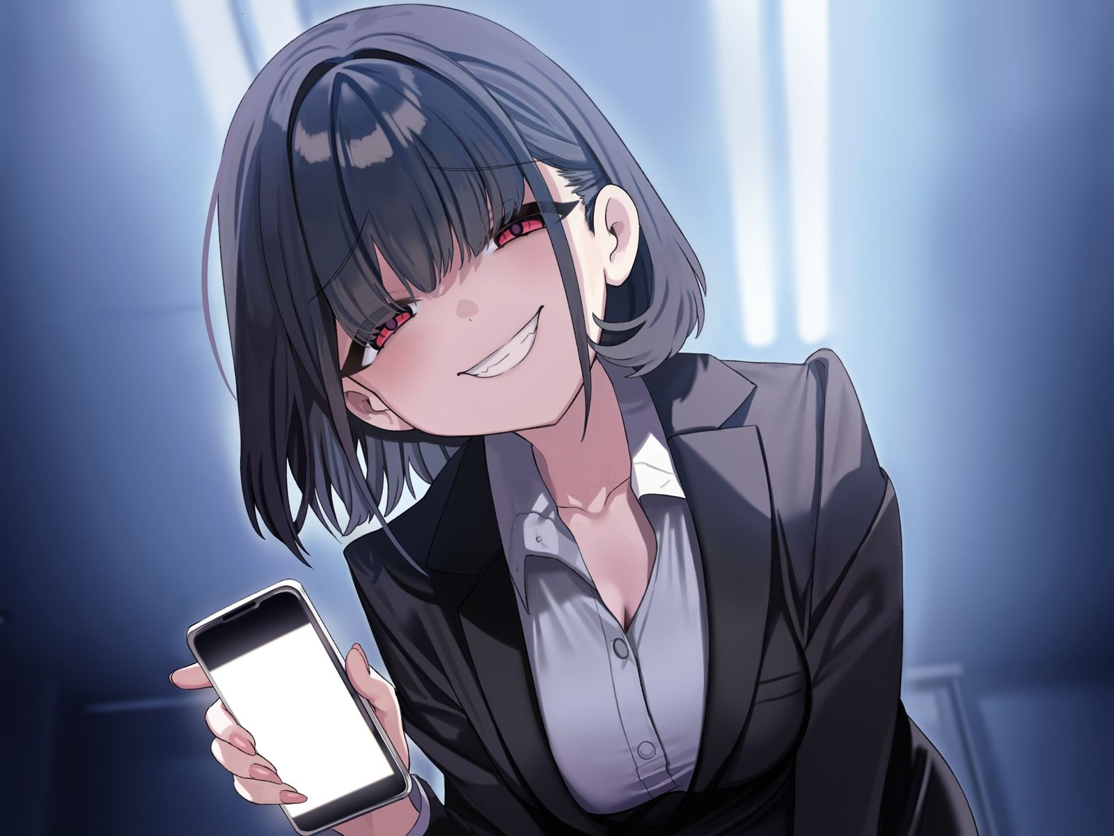 【甘サド×逆NTR】同僚地味OLの裏垢にDMしたら…ハメられ脅迫「もう堕ちちゃえばいいのに（はーと）」 サンプル4ページ目