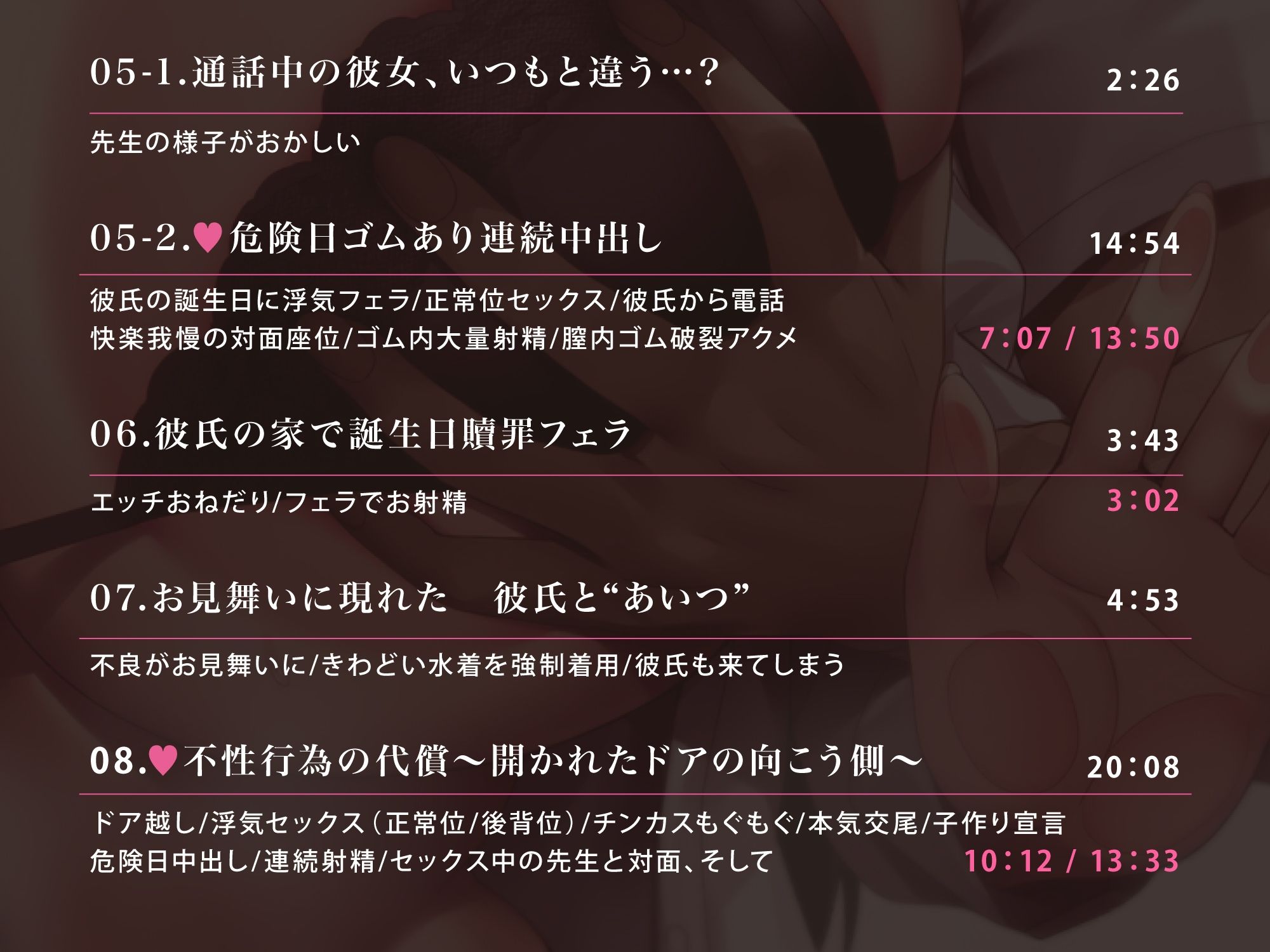 【寝取られ】彼女と付き合えた日が人生のピークだった件 サンプル5ページ目