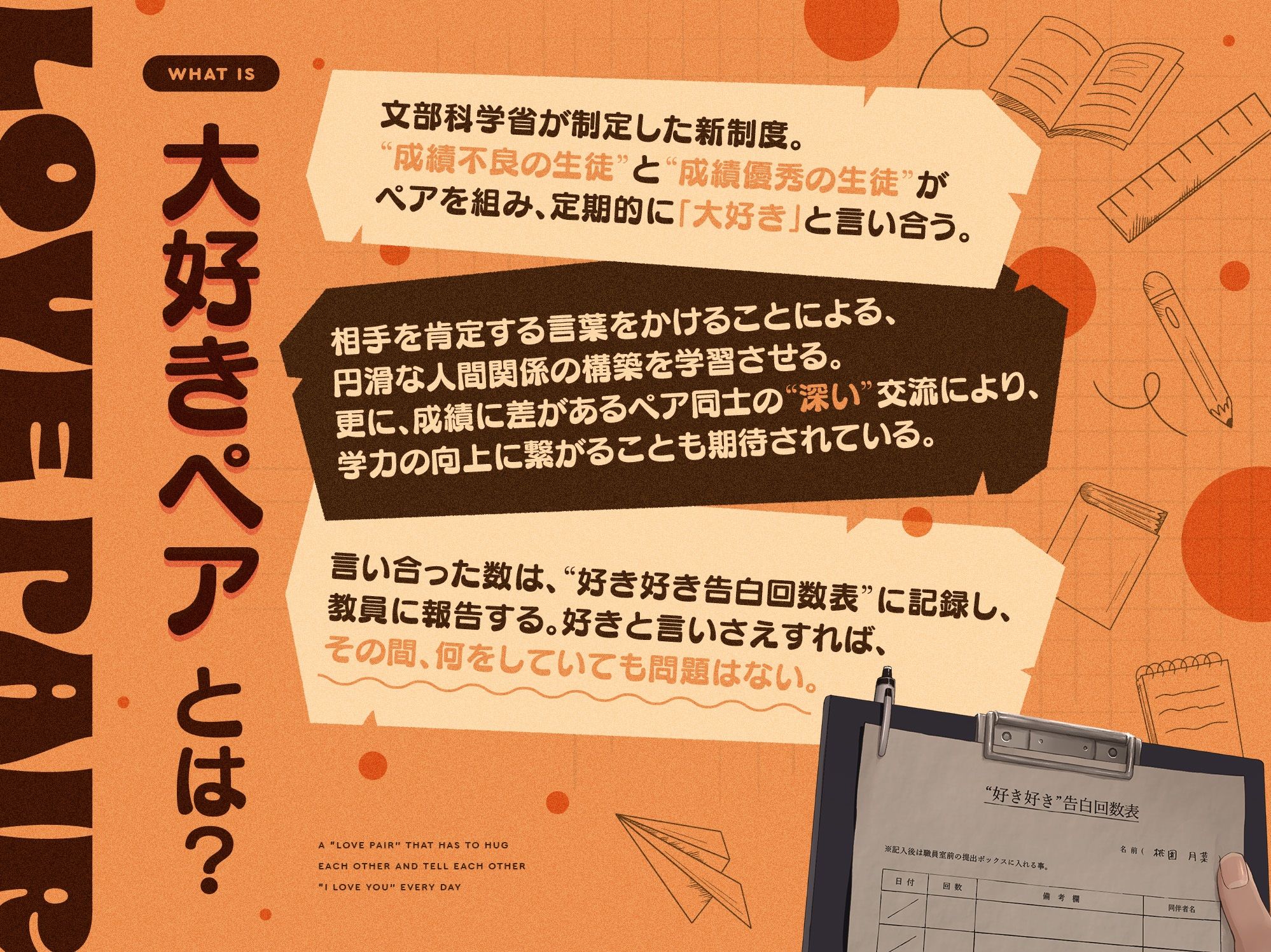 毎日‘ぎゅー’してお互い『好き好き』と言わなきゃいけない、‘大好きペア’【バイノーラル】 サンプル2ページ目