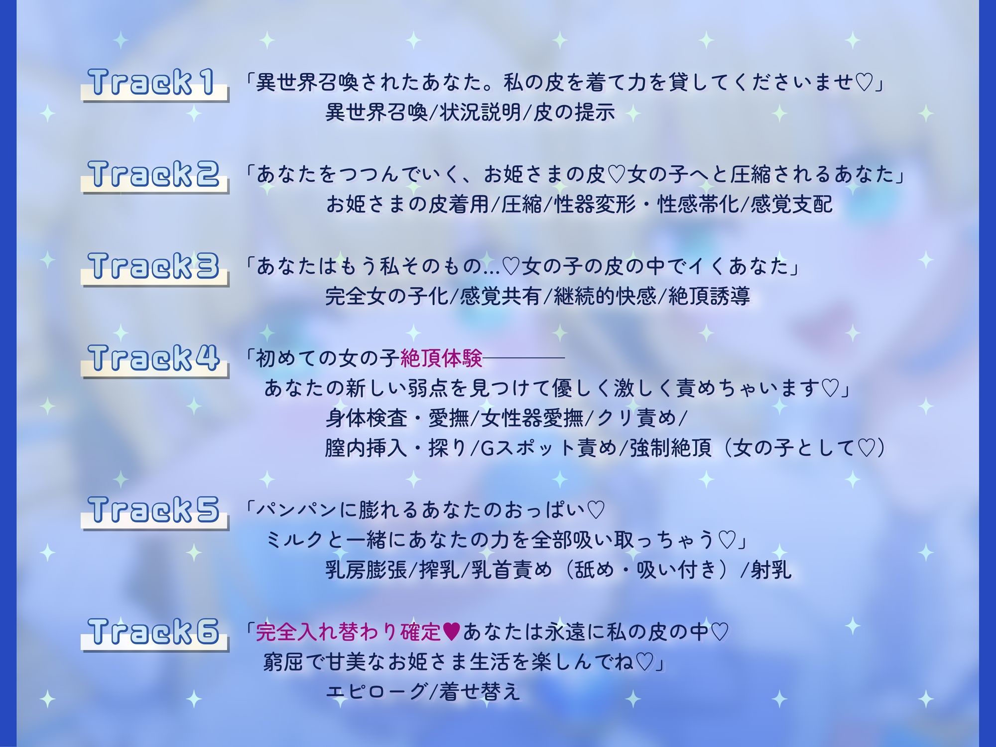 おひめさまの皮をきせられてしまった！〜チート転生したのにお姫様の皮の中に閉じ込められるお話〜 サンプル3ページ目