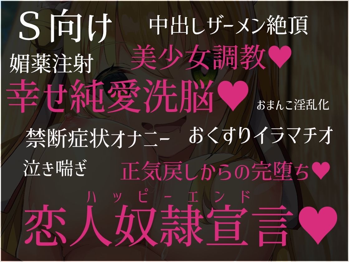【S向け】超凄い媚薬でキメセク調教⇒即堕ちハッピーエンド♪〜世話焼き〇リ×巫女×ケモミミ〜【純愛洗脳】 サンプル1ページ目
