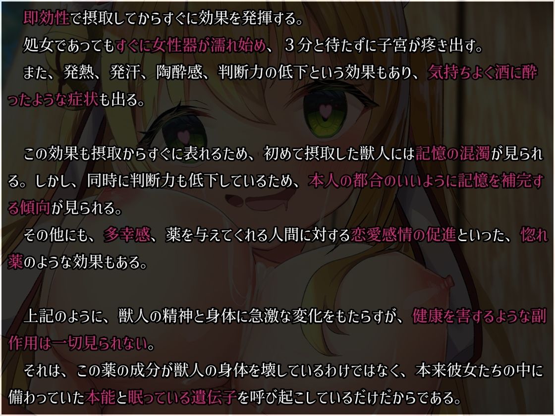 【S向け】超凄い媚薬でキメセク調教⇒即堕ちハッピーエンド♪〜世話焼き〇リ×巫女×ケモミミ〜【純愛洗脳】 サンプル3ページ目