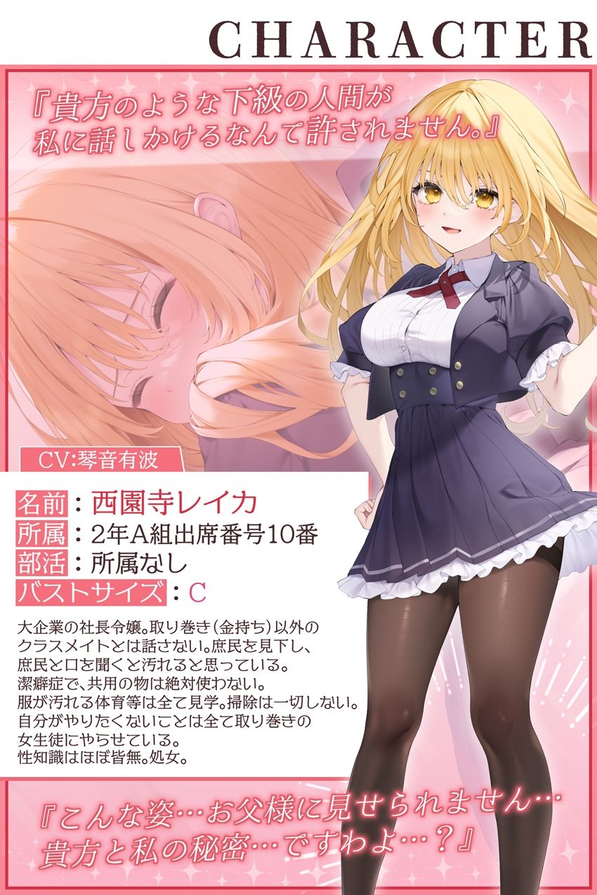 催●パラドックスー僕を受け入れないお嬢様ー【参考台本同梱/KU100】 サンプル4ページ目