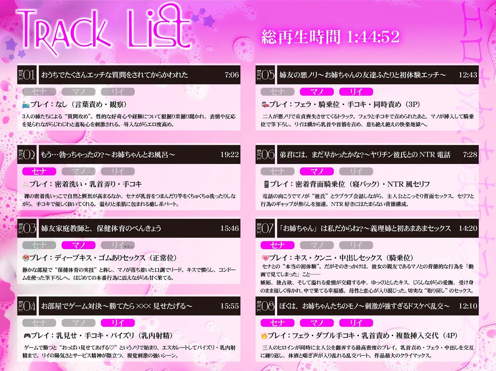 【おねしょた】エロあねあまあまフレンズ〜超爆乳むちむちお姉ちゃんズに搾られまくる特濃♪トリプルえっちライフ〜 サンプル8ページ目