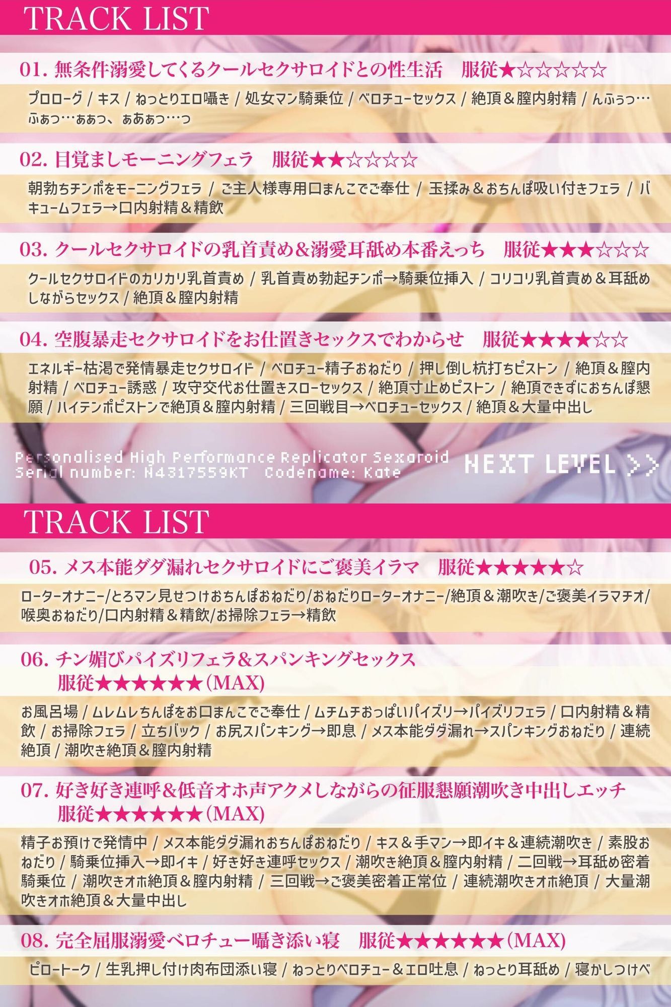 【征服純愛】無条件溺愛してくるクールセクサロイドとの’支配されたい願望’ダダ漏れえっち性活〜純愛搾精ご奉仕おまんこ〜 サンプル5ページ目