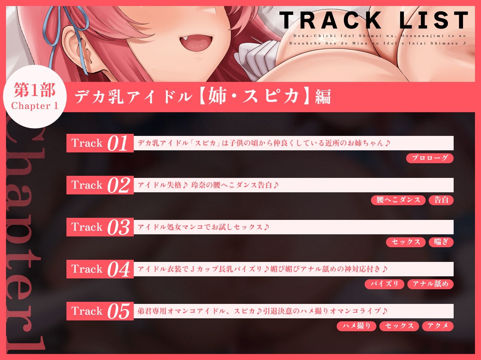 【たっぷり長編】デカ乳アイドル姉妹は、幼馴染とのドスケベセックスで皆のアイドルを引退します♪【KU100】 サンプル5ページ目