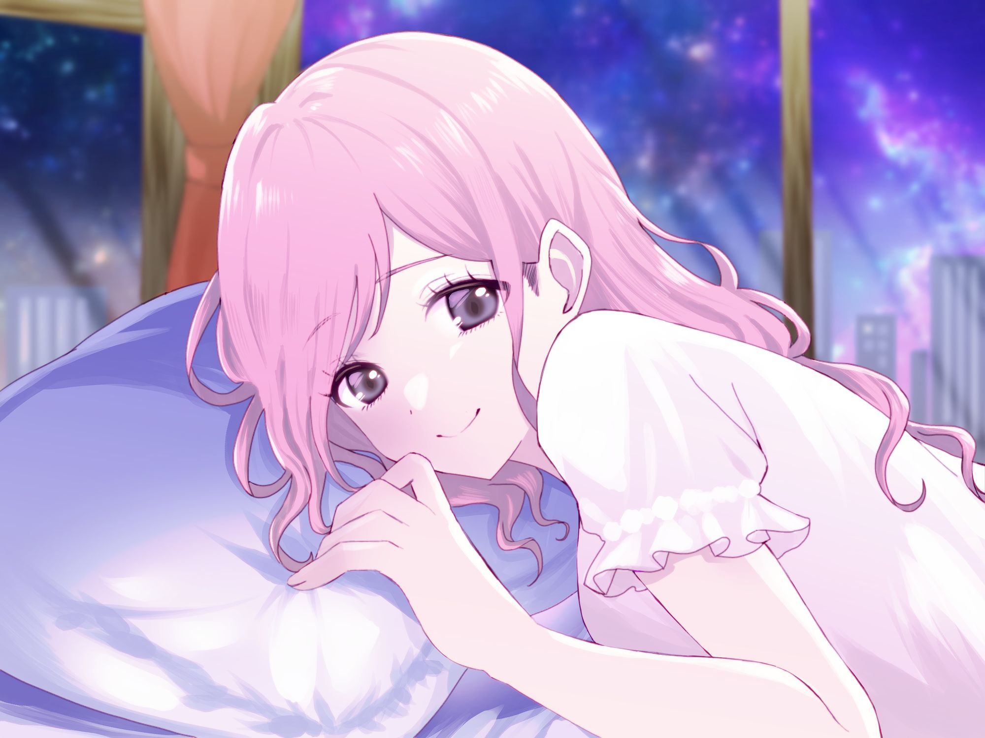 【睡眠導入サポートASMR】大切な君へ？優しく耳元でささやいて安眠サポート？寂しい時も疲れている時も悲しい時も？私の腕の中で眠ってね？ サンプル1ページ目