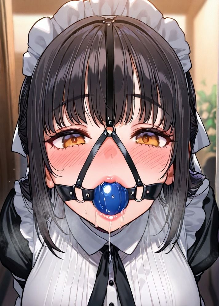 お嬢様に厳重緊縛されてしまうメイドさん〜屈辱の猿轡ボイス〜 サンプル1ページ目
