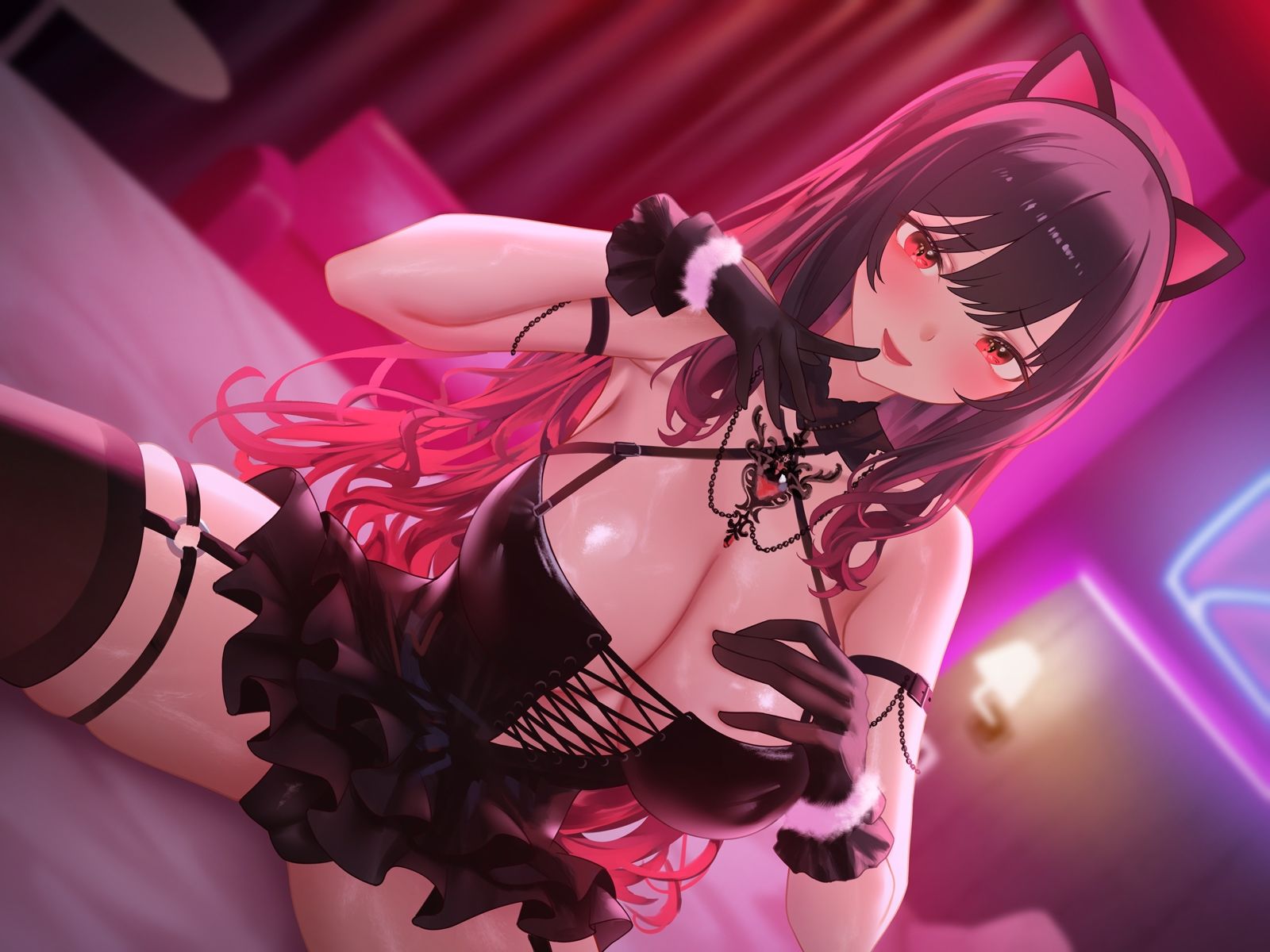 コスプレ巨乳ギャルとホテルに直行→「お兄さんチョロすぎ♪」怪力ゾンビ娘のおねだり逆レ＆連続搾精 サンプル4ページ目