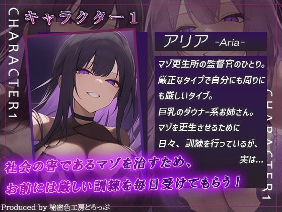 【ドM向け/ガチ怒鳴注意】マゾ更生所 W看守によるマゾ更生訓練でマゾ治療【KU100/オナサポ】 サンプル3ページ目