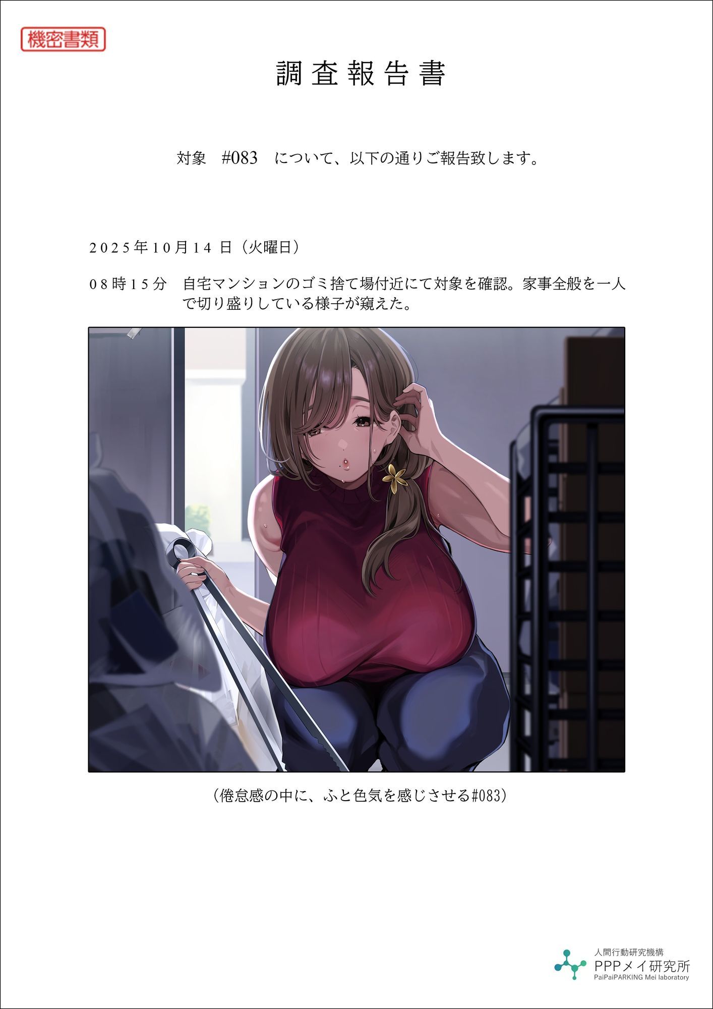 【ASMR×Live2D】エロベーターからの脱出〜性欲おばけな37歳Kカップ人妻と童貞を捧げる種付けプレスミッション♪ サンプル3ページ目