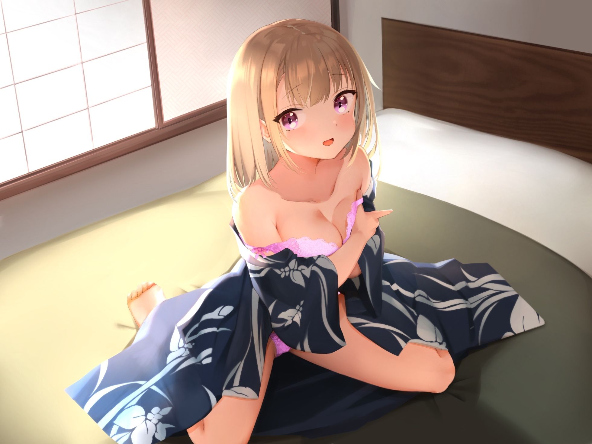 【CV:ありのりあ】浴衣姿がそんなにいいの？【シチュエーションボイス】 サンプル1ページ目