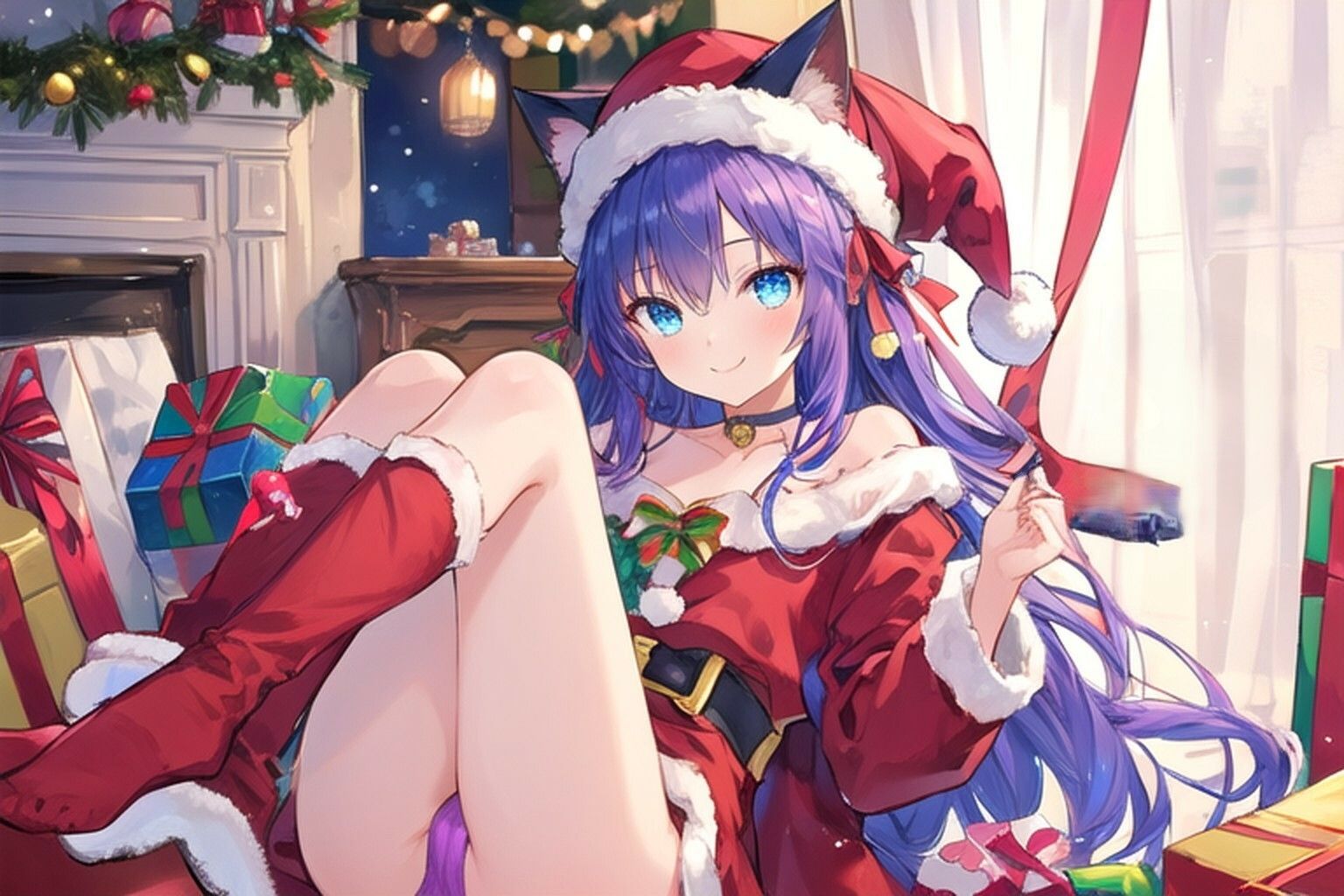 猫さんがいるクリスマス〜 サンプル4ページ目