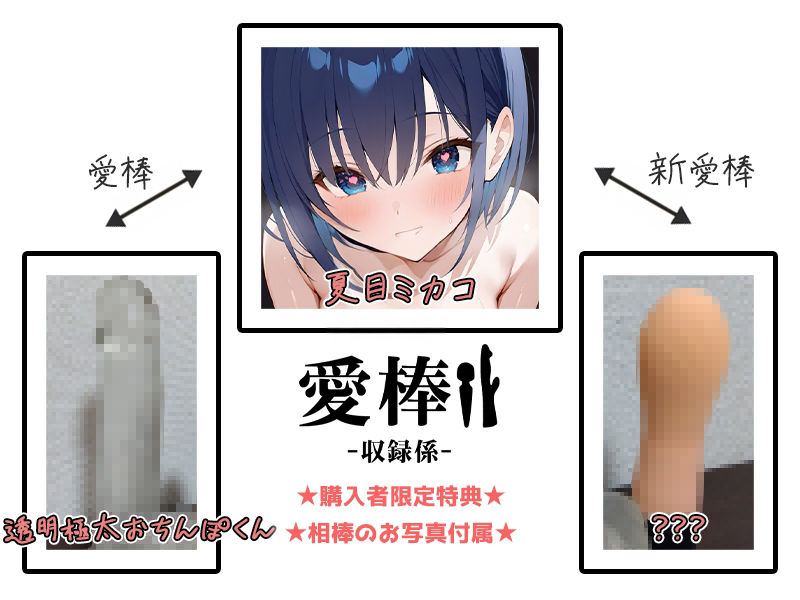 【人妻極太おちんぽオナニー実演】愛棒-収録係-【夏目ミカコ】 サンプル2ページ目