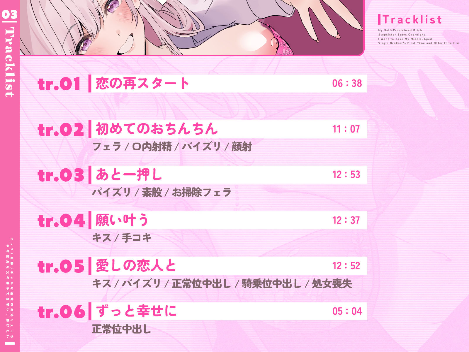 【KU100/期間限定55円】ビッチ（自称）ギャルな義妹のお泊りえっち〜中年童貞な兄の初めてを奪い、捧げたい〜【1時間/純愛】 サンプル2ページ目
