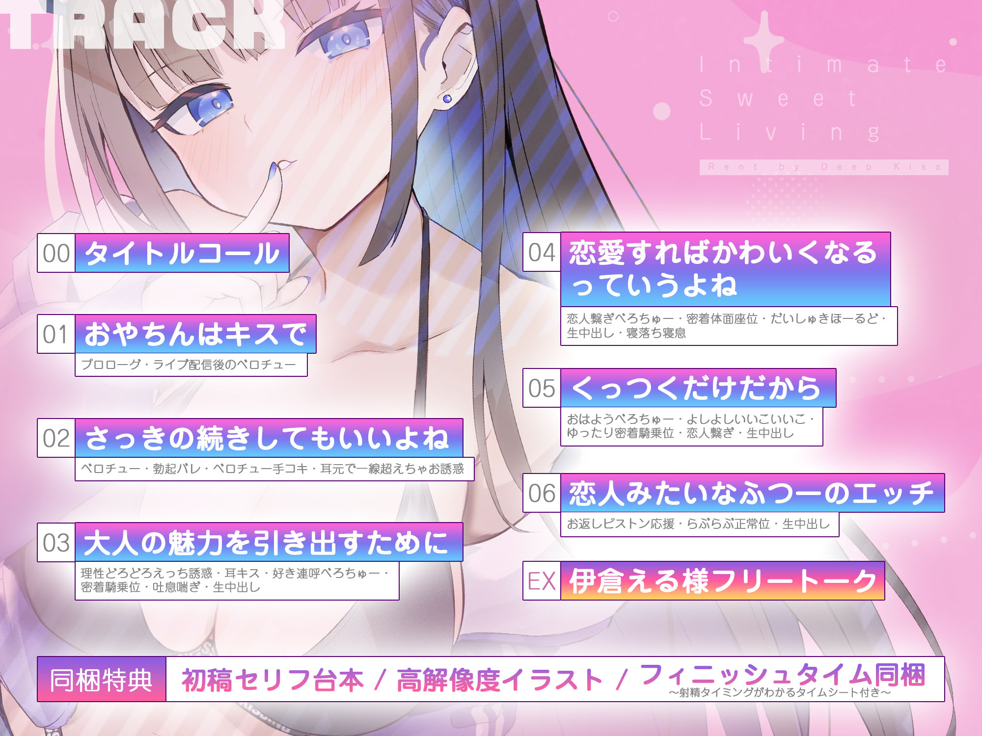 【家賃べろちゅー】ちゅう大好きハイスぺJKとのいちゃあま居候生活〜毎日ずぅぅっと唇ちゅぱちょぱ生ハメ！ 唾液とざーめんお振り込み♪〜 サンプル4ページ目