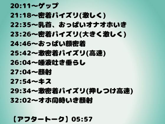 【実演★パイズリ特化】唾液吐き垂らし密着高速パイズリ★おっぱい乳首おなオホ声で同時いき サンプル2ページ目