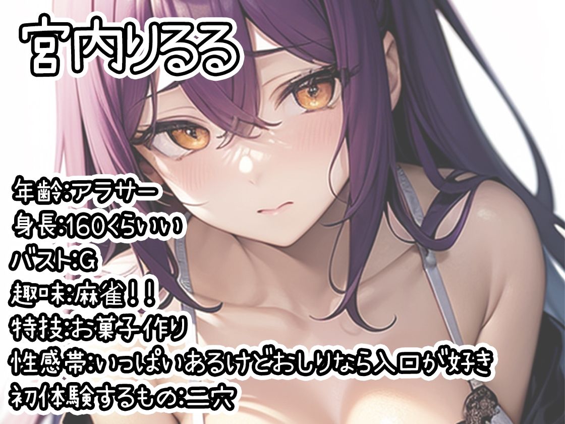 【初体験オナニー実演】THE FIRST DE IKU【宮内りるる - ガッツリ二穴】 サンプル1ページ目