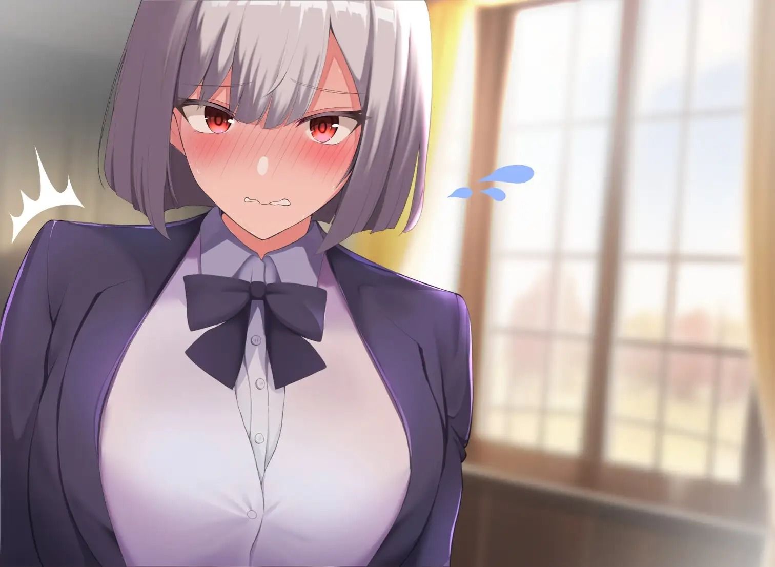 【60fpsエロアニメ2本同梱】低音クールな女執事キリエは「好き」と言われると下品な潮吹きオホ声アクメを我慢できない サンプル9ページ目