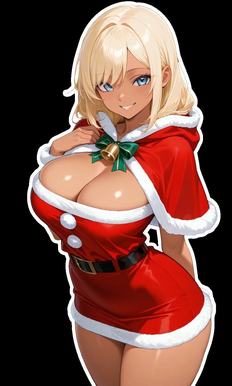 褐色ギャルサンタはいい子のオタク君とホワイトクリスマスがしたい【中出し/絶倫痴女/変態】 サンプル7ページ目