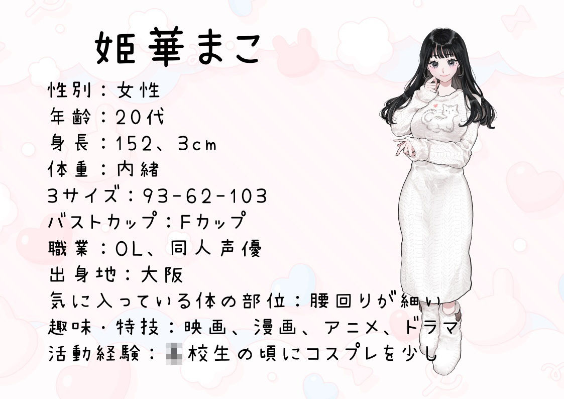 【サークル50作記念特価！！】わたしのオナニー事情 No.50 姫華まこ【OL・同人声優】 サンプル2ページ目